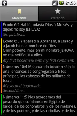 Santa Biblia (Holy Bible) android App screenshot 0