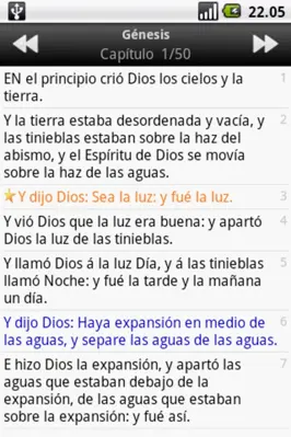 Santa Biblia (Holy Bible) android App screenshot 4